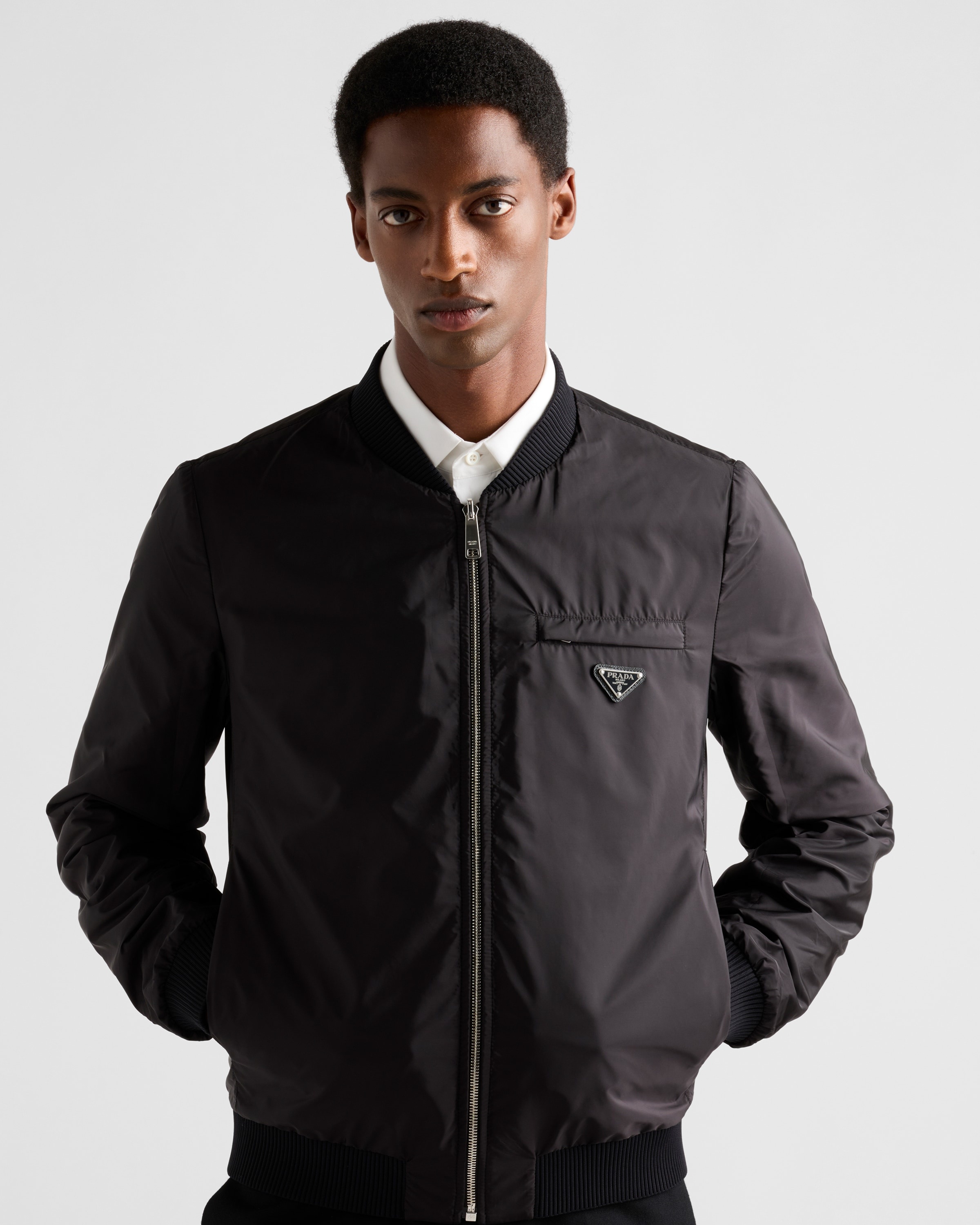 Nappa leather bomber jacket - 6