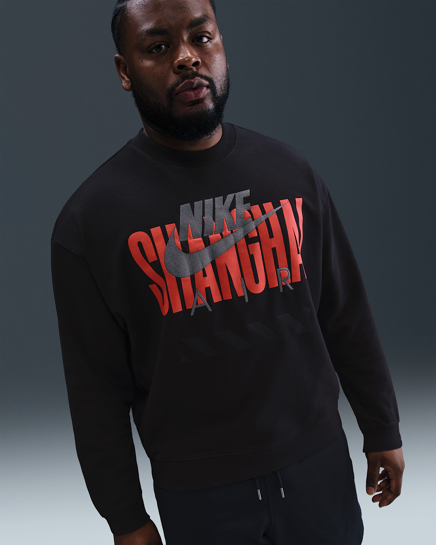 Nike Air "Shanghai" Men's Fleece Crew - 6
