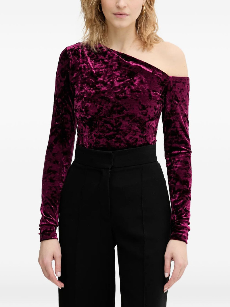 one-shoulder bodysuit 1