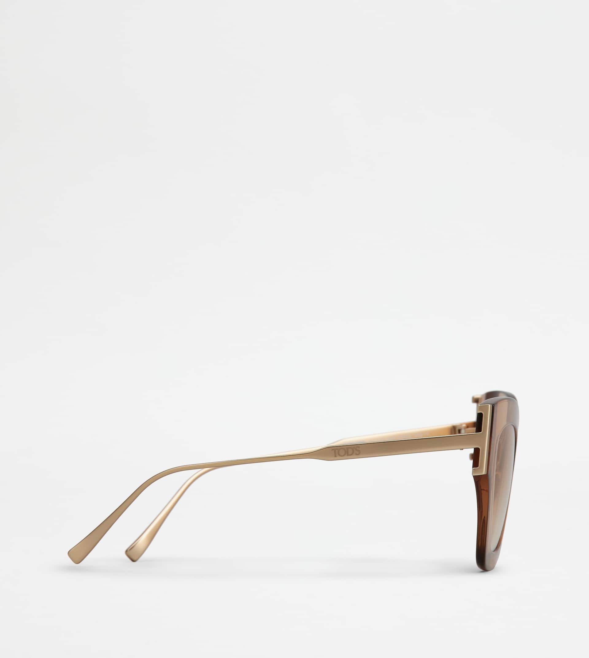 CAT-EYE SUNGLASSES - BEIGE - 2