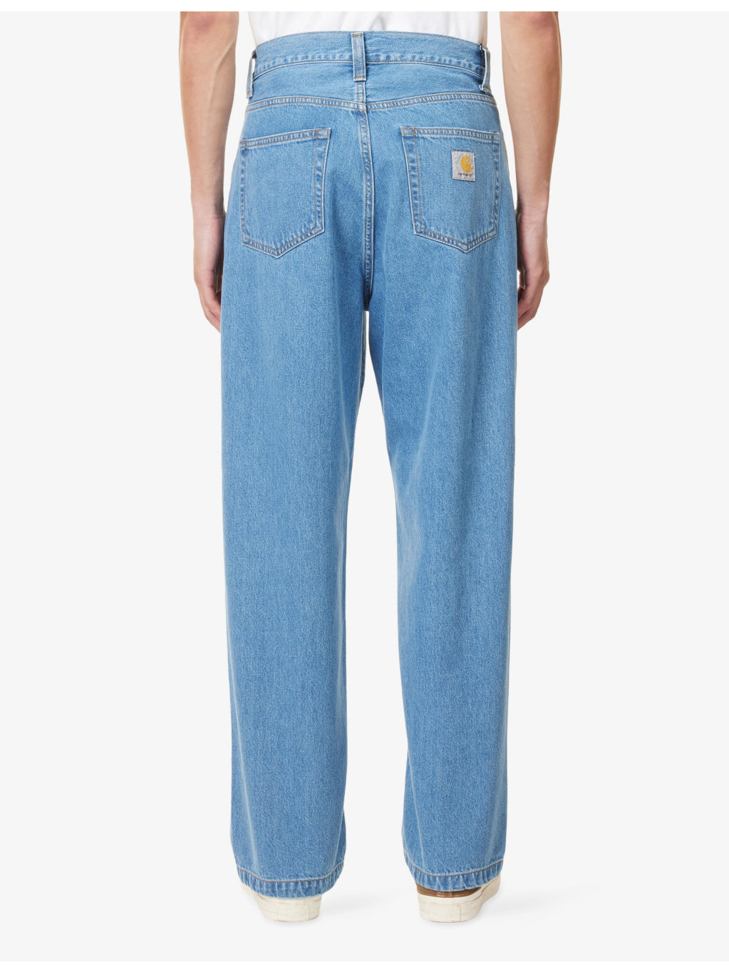 Landon Wide-Leg Relaxed-Fit Denim Jeans - 4