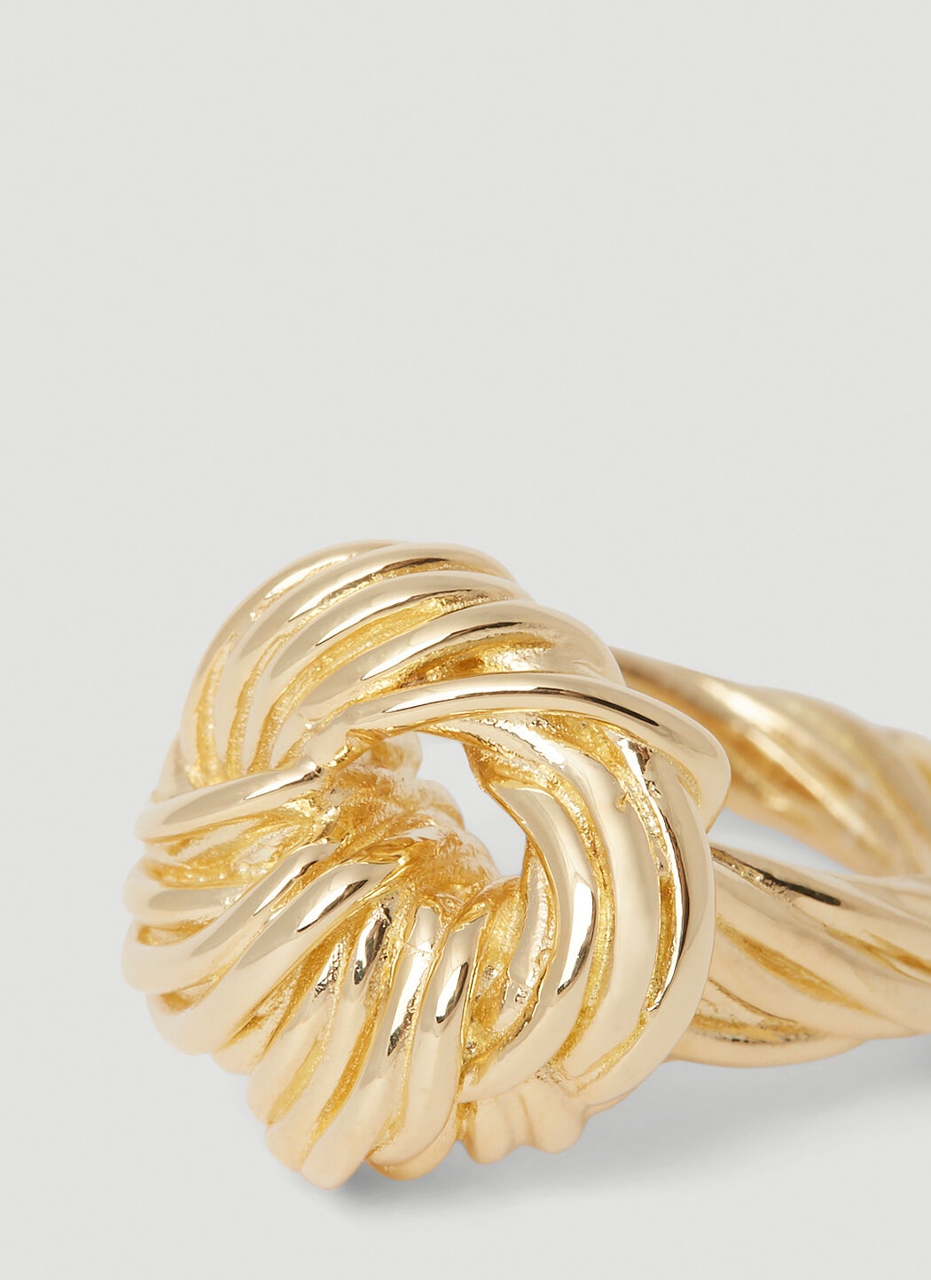 Bottega Veneta Twisted Knot Ring | lncc | REVERSIBLE