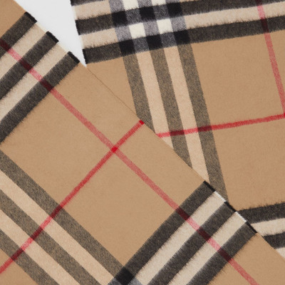 Burberry The Classic Check Cashmere Scarf outlook