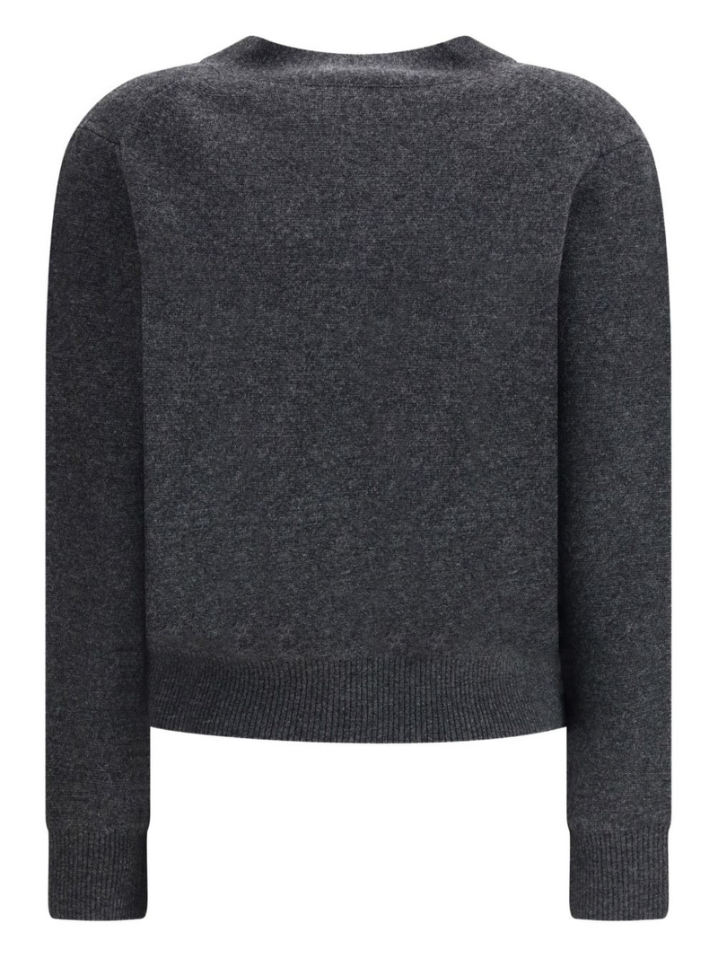 sacai sequin-embellished cardigan outlook