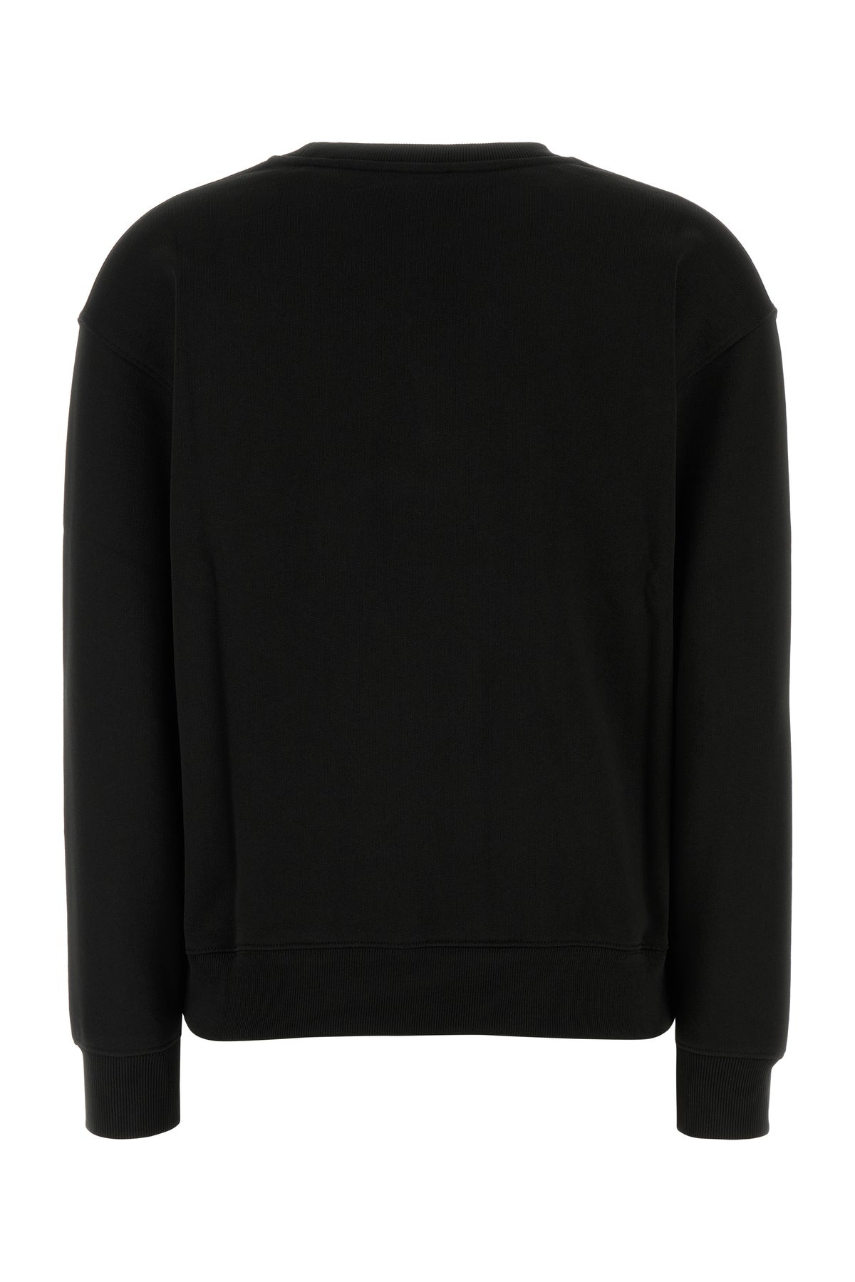 Black cotton sweatshirt - 2