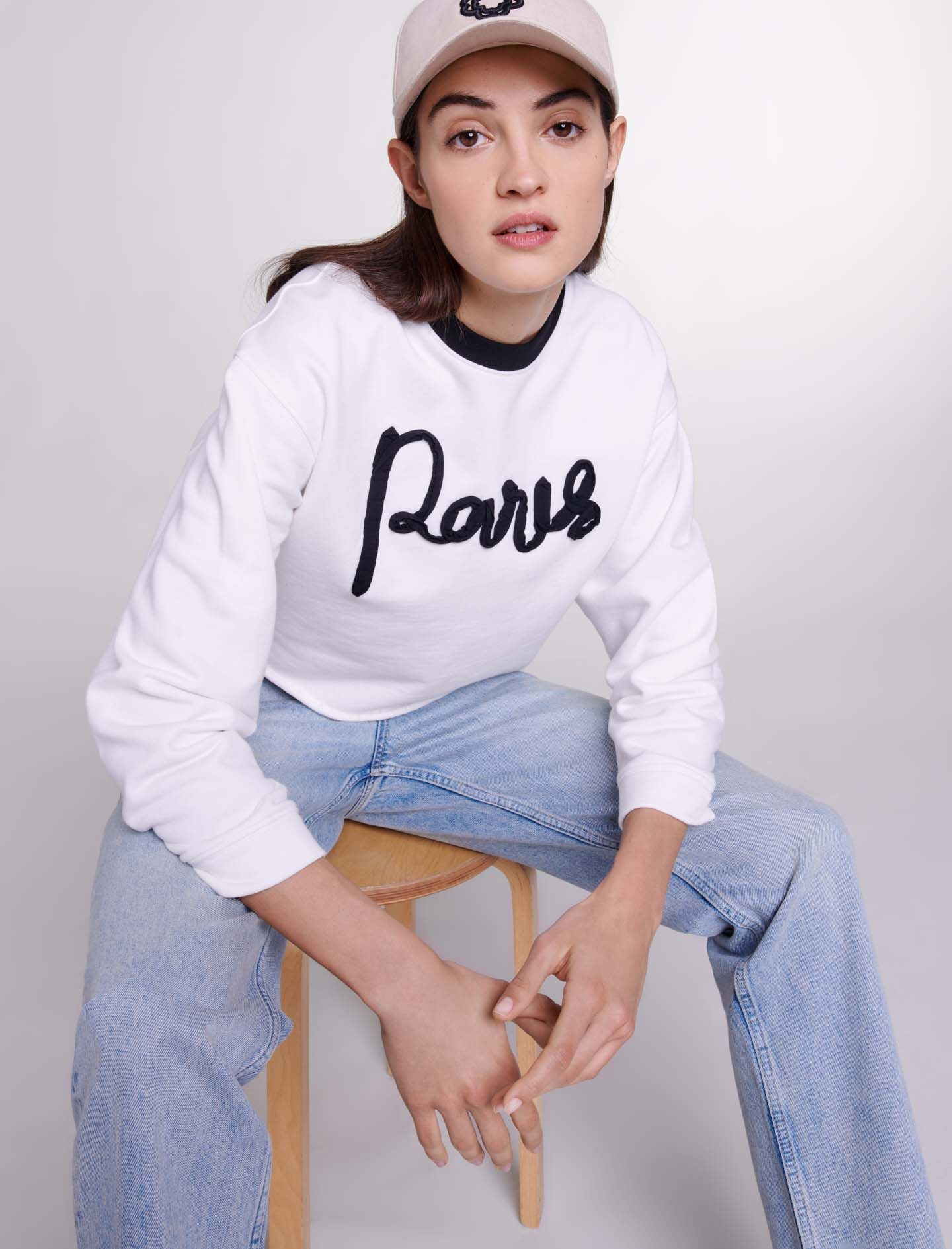 Cropped sweatshirt - 7