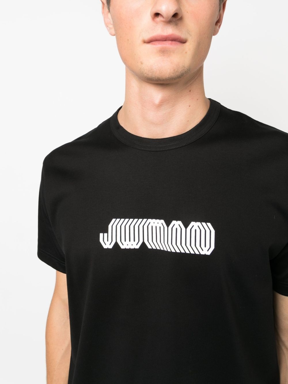 logo-print cotton T-shirt - 5