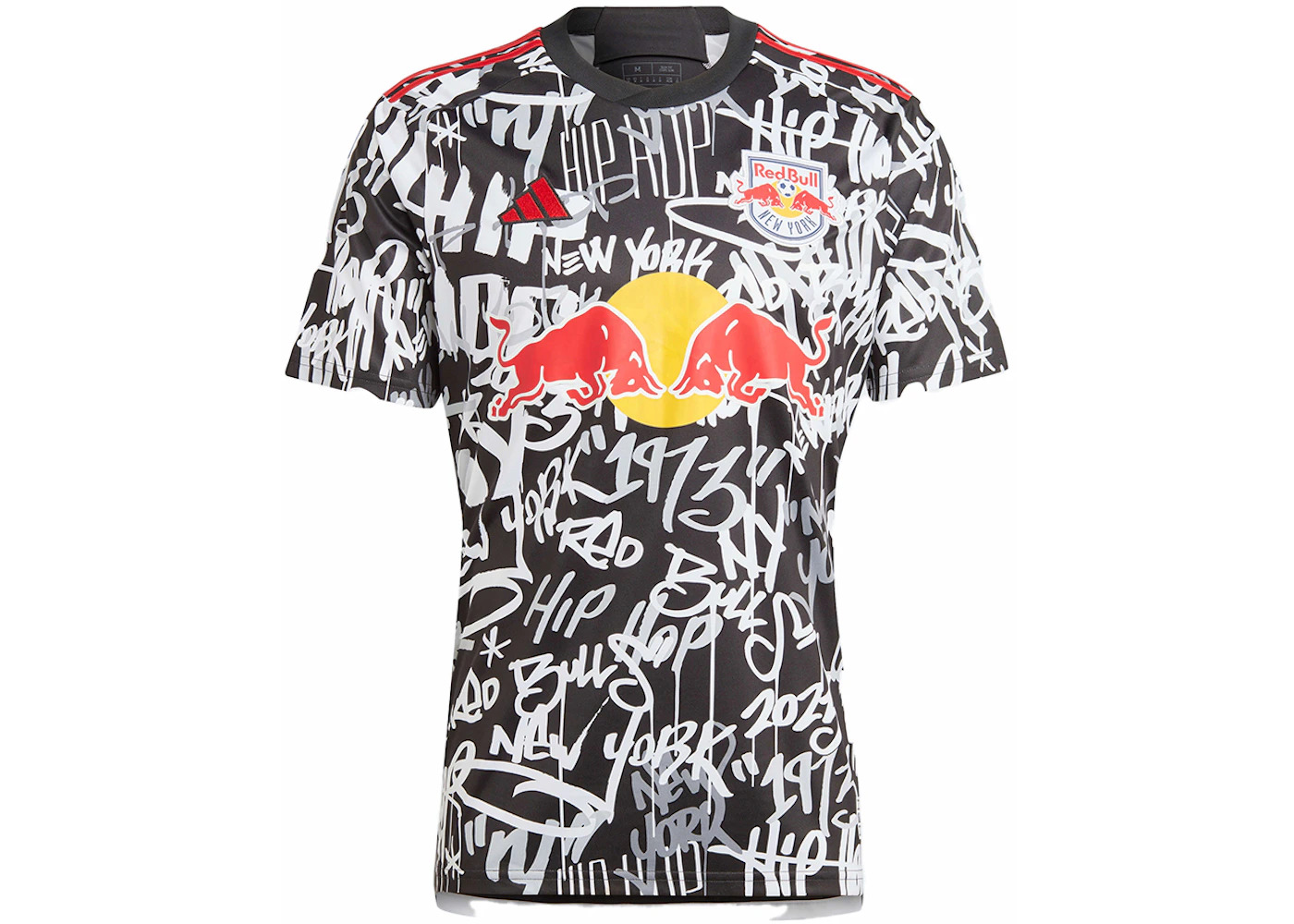 adidas New York Red Bulls 23/24 Third Jersey Black/Team Collegiate Red - 1