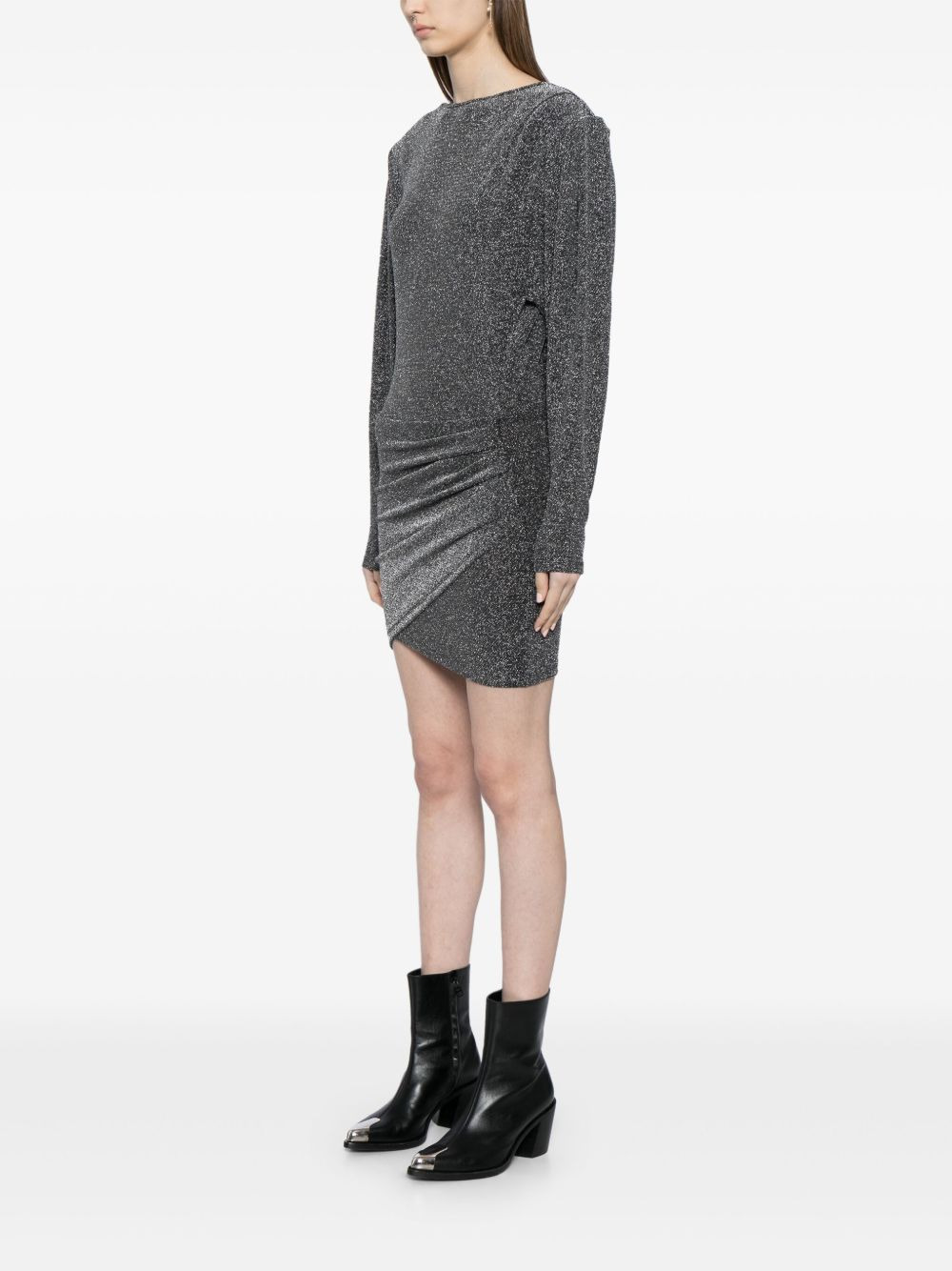 Benedicte pleated mini dress - 3