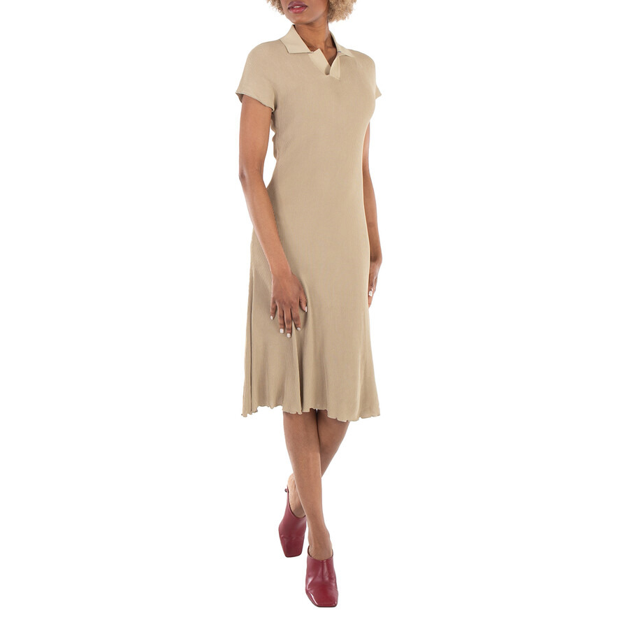 Burberry Stretch Design Polo Collar Dress - 2
