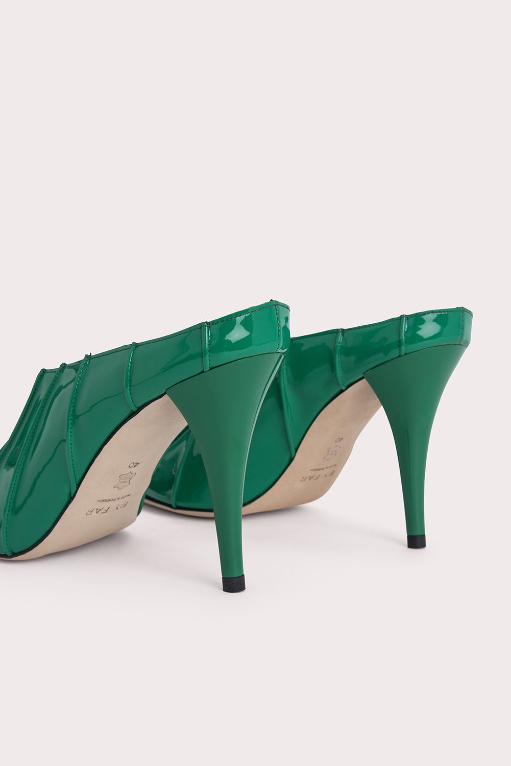 Trish Clover Green Patent Leather - 6