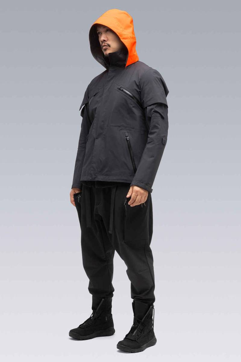 J1B-GT 3L Gore-Tex Pro Interops Jacket White (2 hoods: White & Black) 12