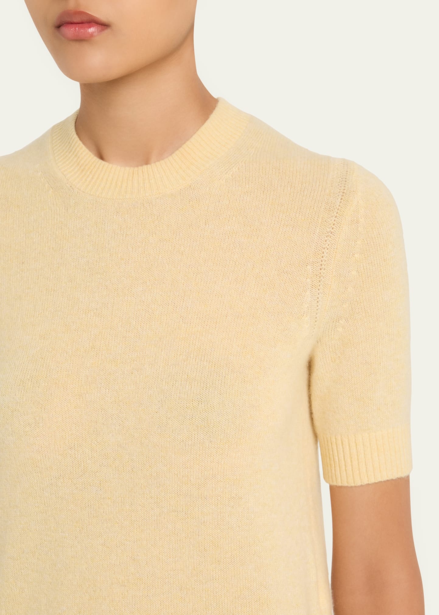 Cashmere Sweater Tee - 5
