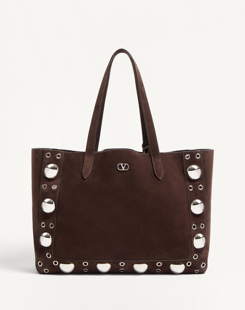 VALENTINO GARAVANI MEDIUM NELLCTOMTE SUEDE SHOPPING 부대 - 1