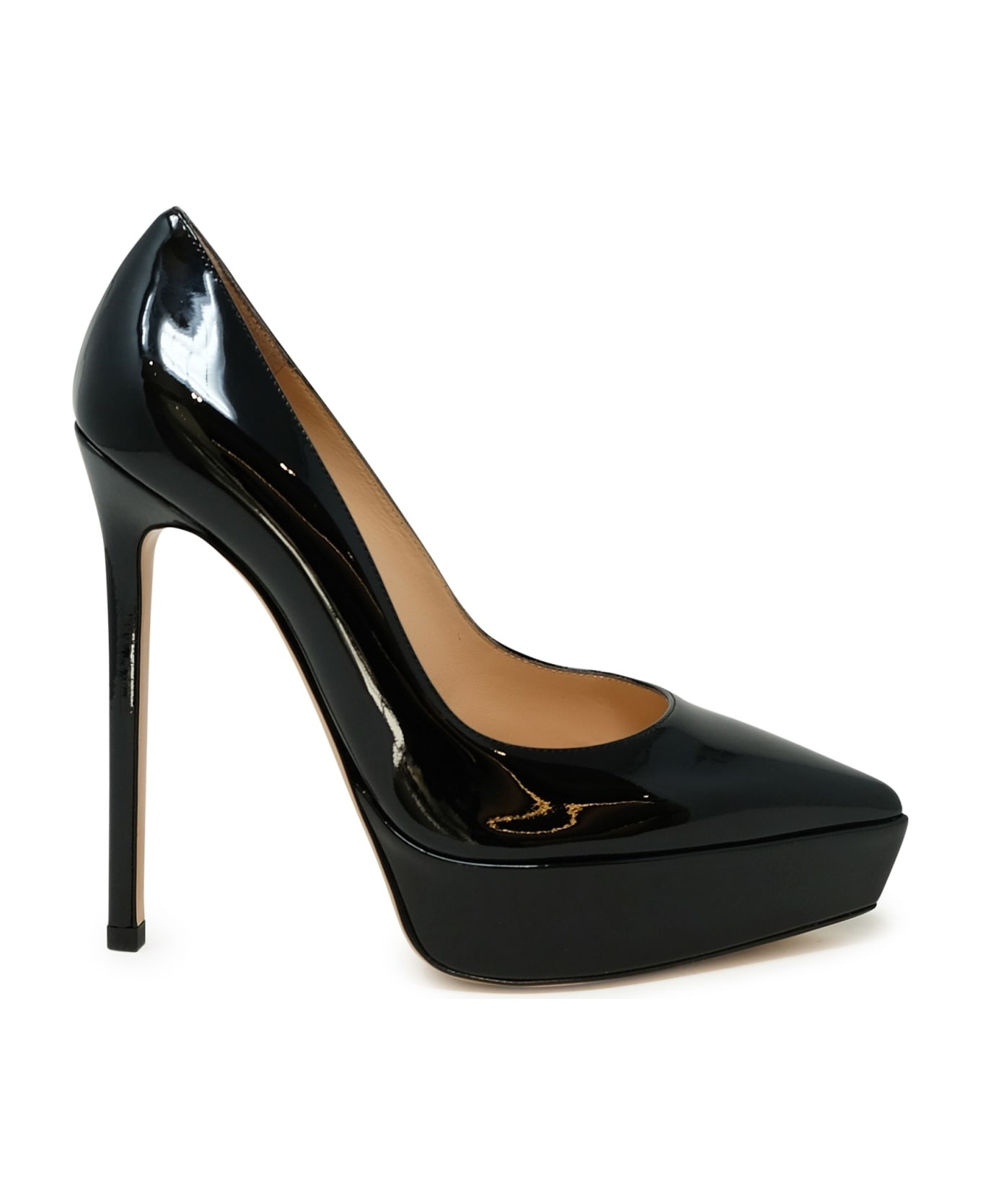 Gianvito Rossi Black Patent Leather Pumps - 1