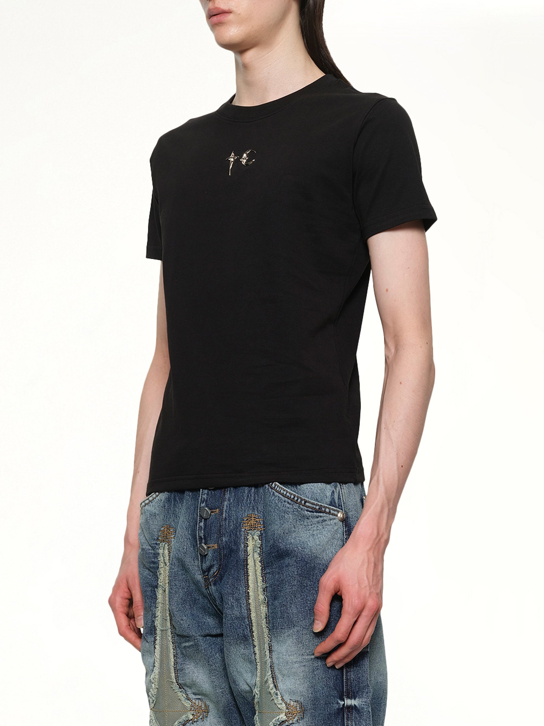 TC Slim T-Shirt in Black - 3