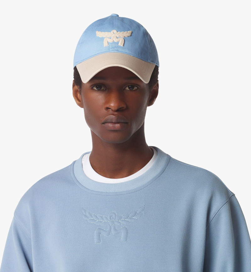 MCM Essential Logo Cap in Cotton Twill outlook
