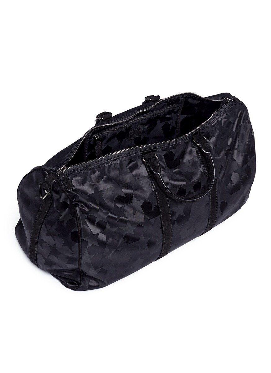 STAR JACQUARD DUFFLE BAG - 5