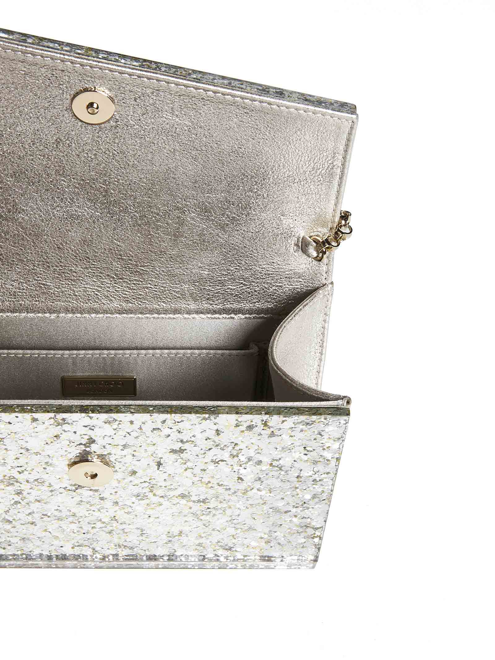 Candy glitter acrylic clutch bag - 5