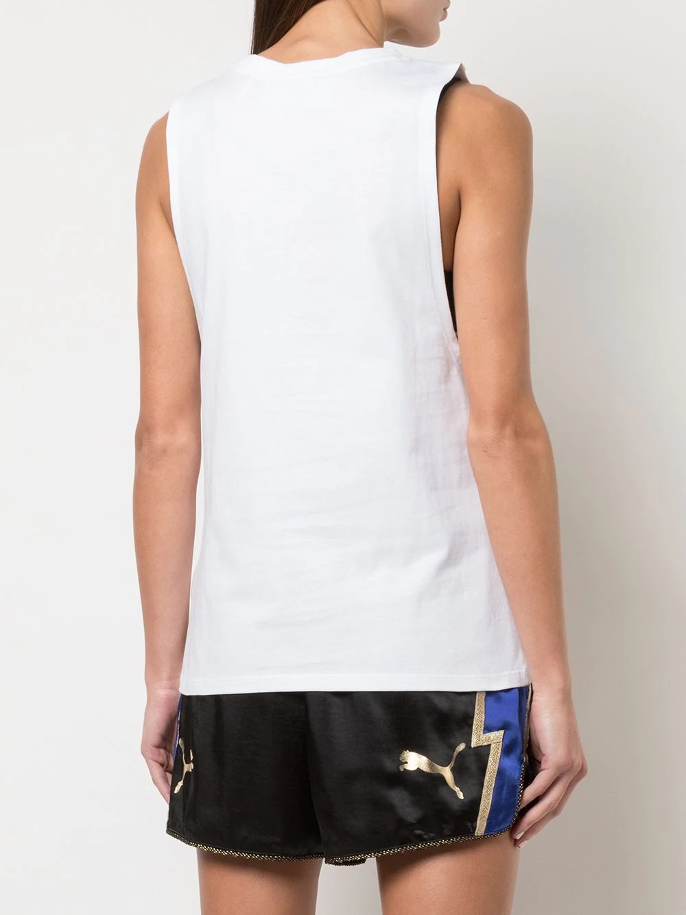 x Balmain logo tank top - 4