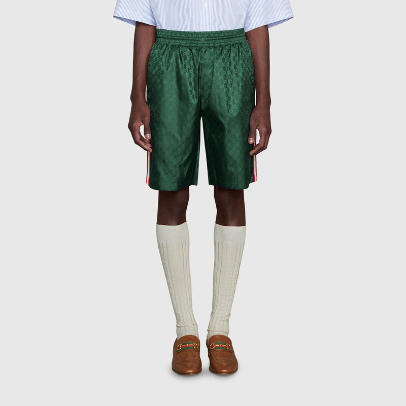 GG nylon jacquard swim shorts 3