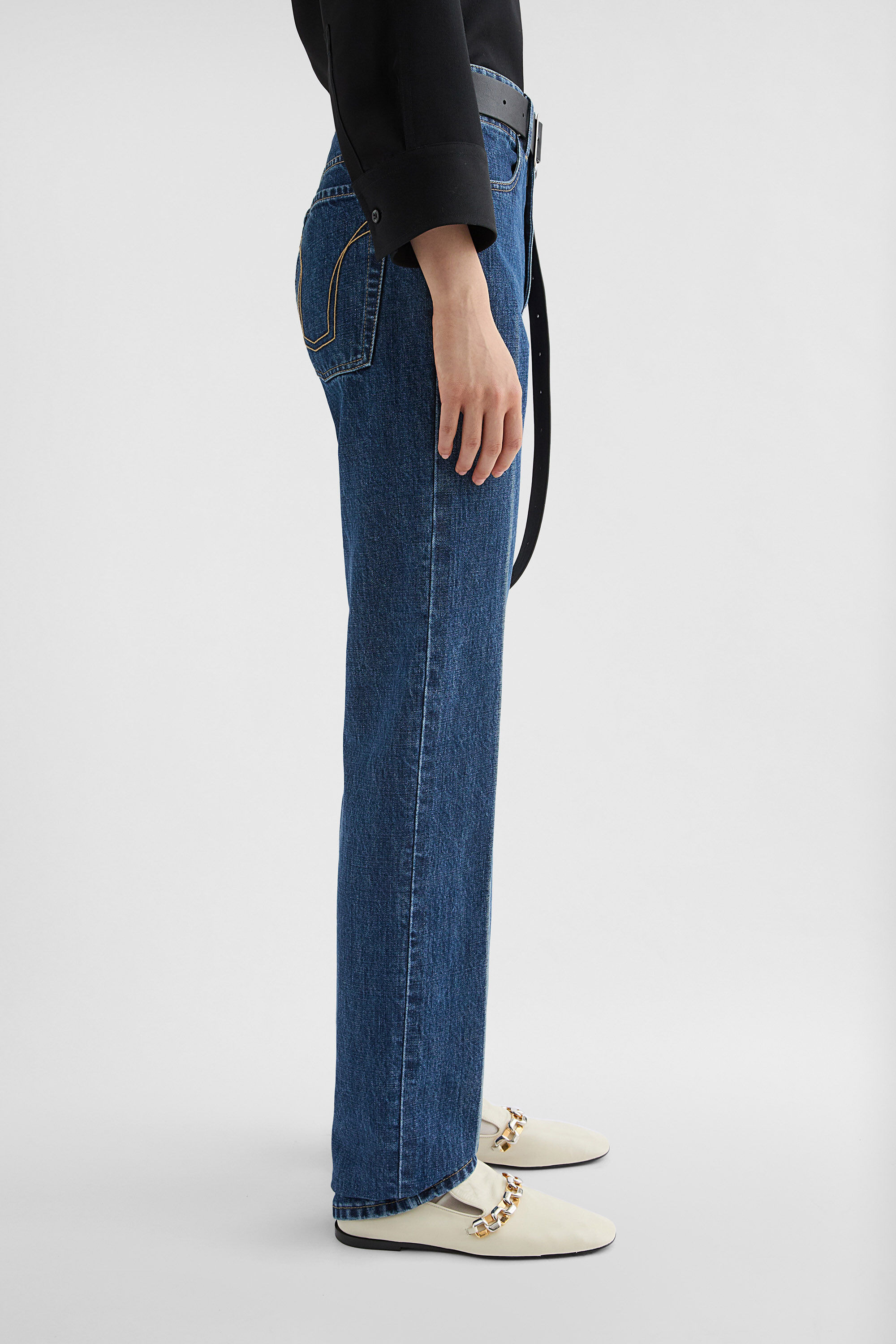 Slim Denim Trousers - 3