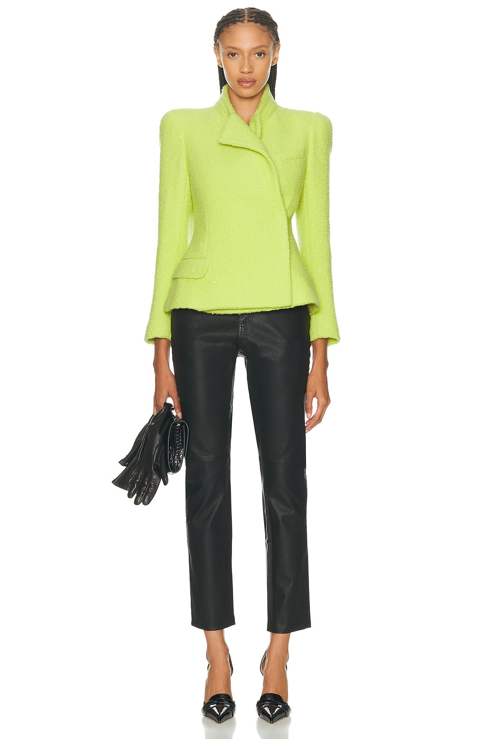 Sequined Wrap Jacket - 5