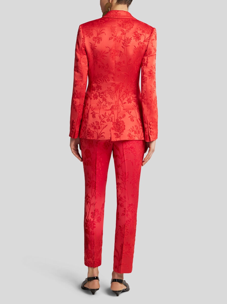 JACQUARD BROCADE JACKET - 4