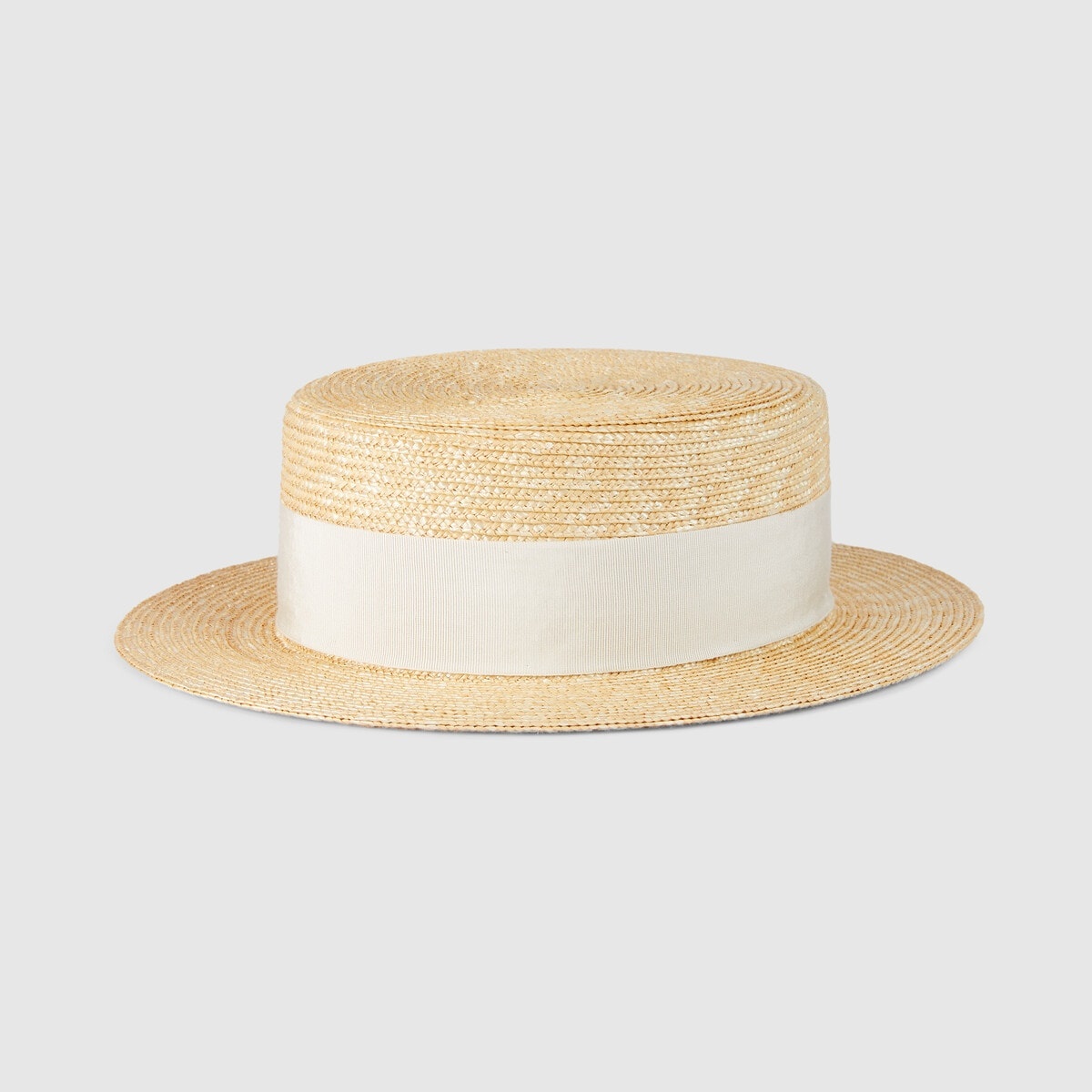 Raffia wide-brimmed hat - 1