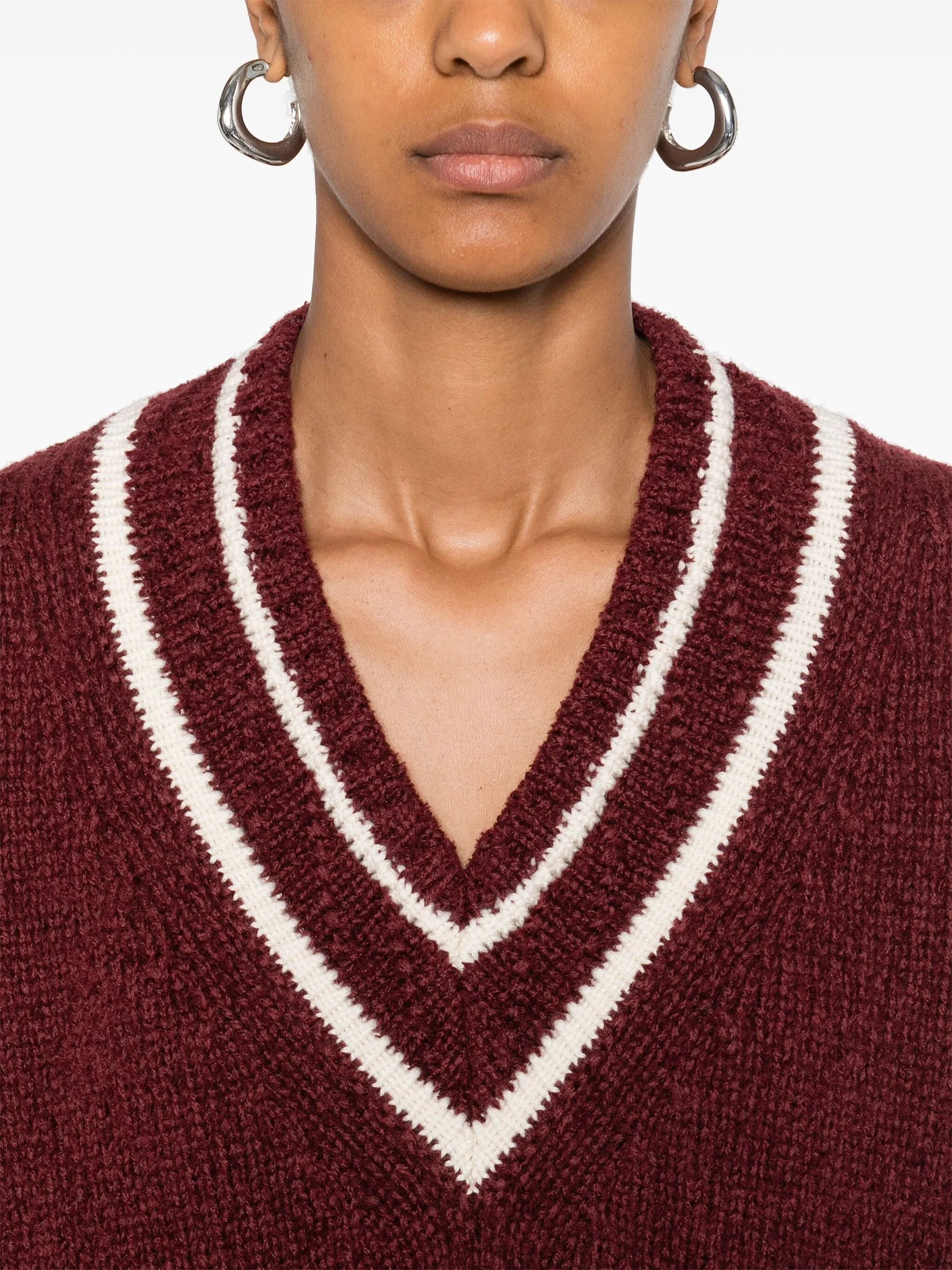Moncler V-neck Sweater - 5