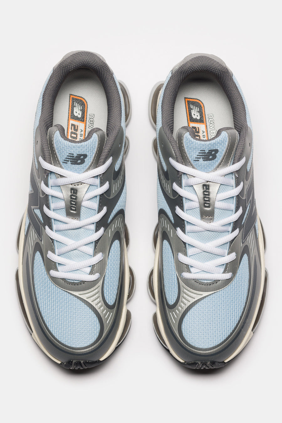 Abzorb 2000 Sneaker in Light Chrome Blue/Silver Metalic/Castlerock/Dark Silver Metallic - 4