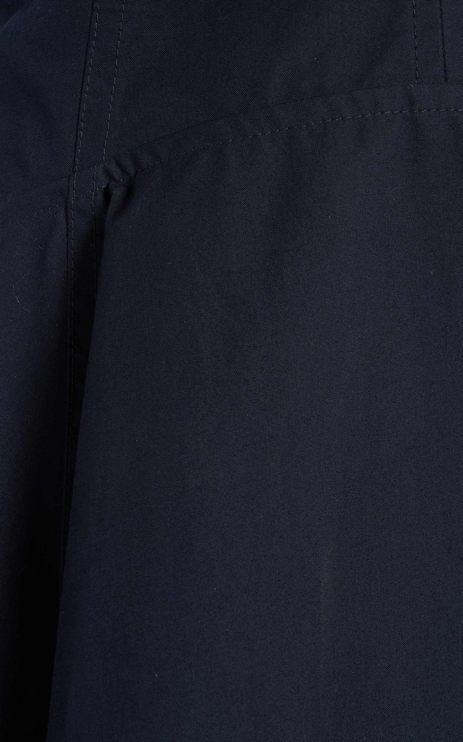Cotton Mini Circle Dress navy - 5