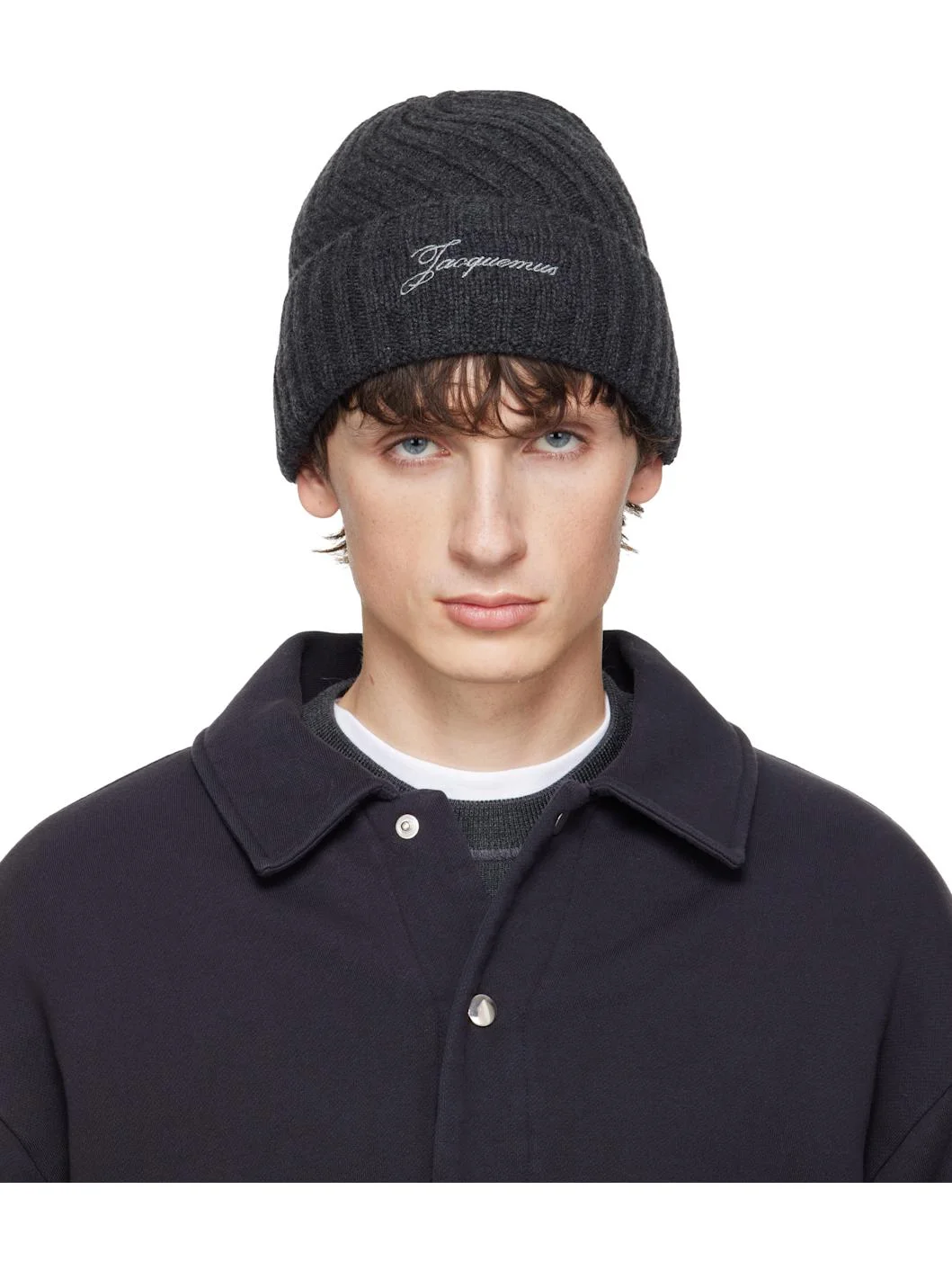 Gray 'The Tourni' Beanie - 1