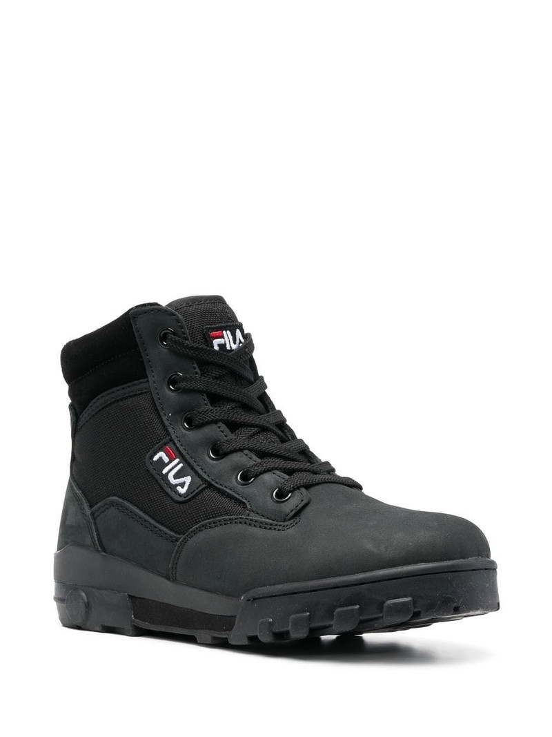 FILA Grunge lace-up ankle boots outlook