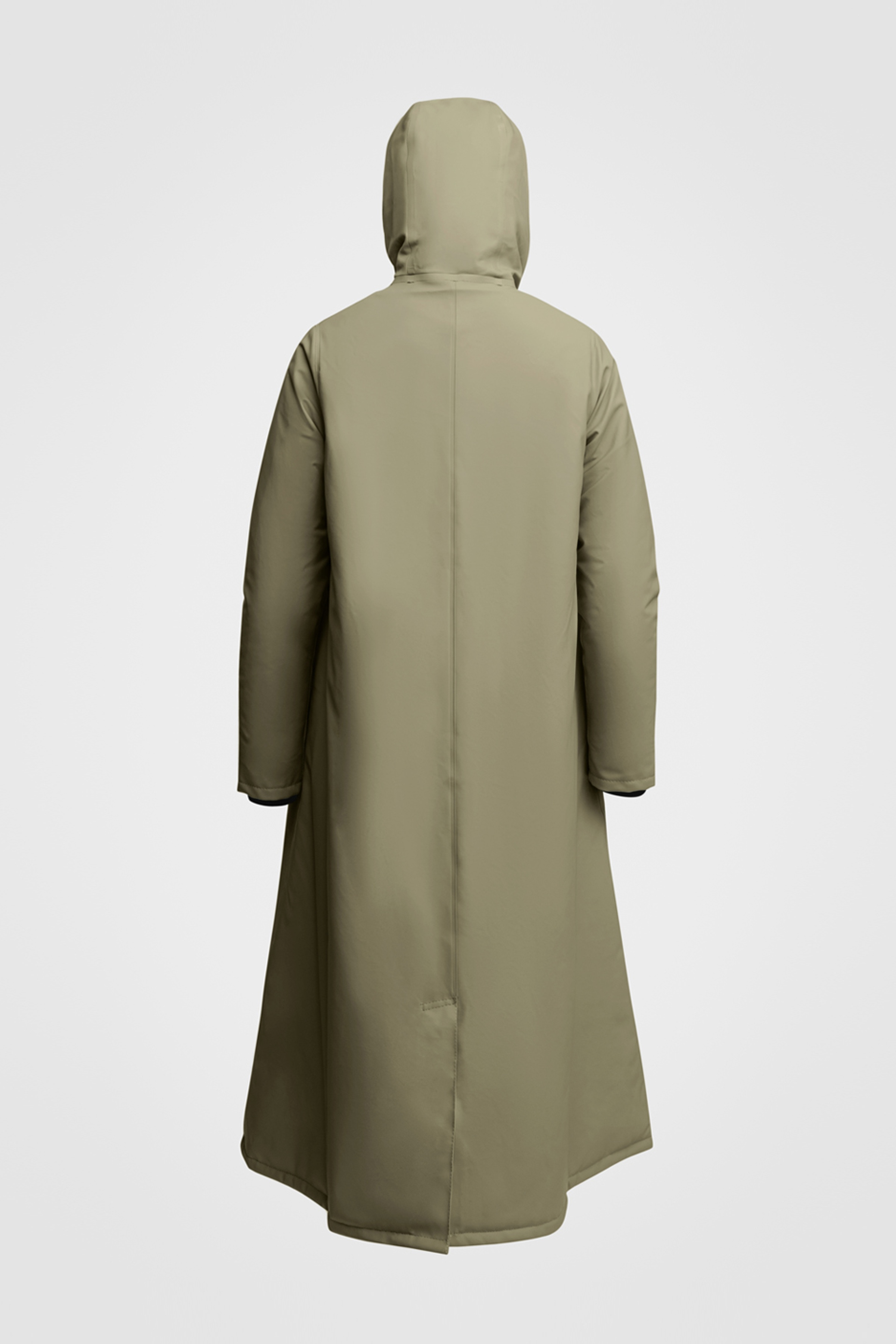 Mosebacke Long Winter Raincoat Aloe - 6