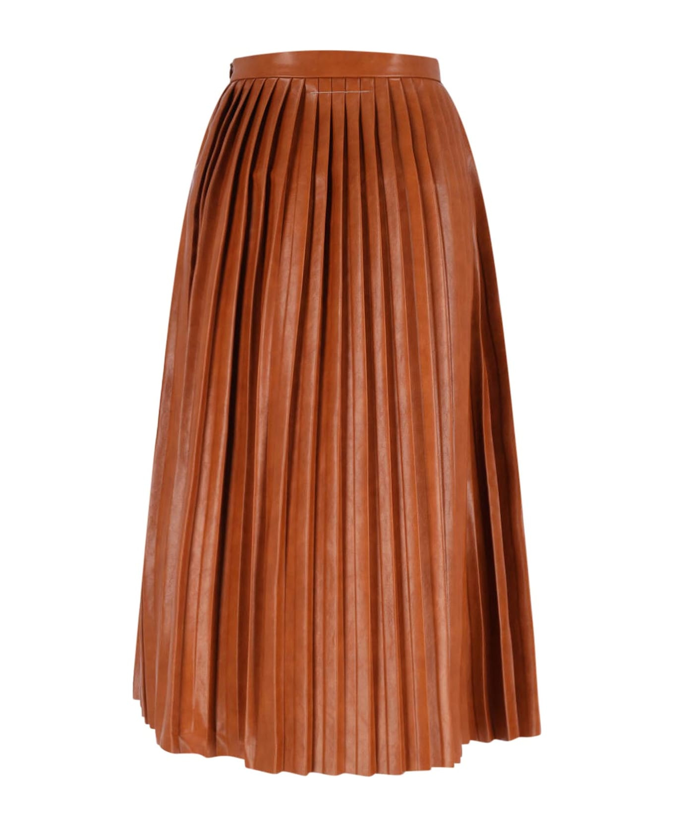 Pleated Midi Skirt - 2
