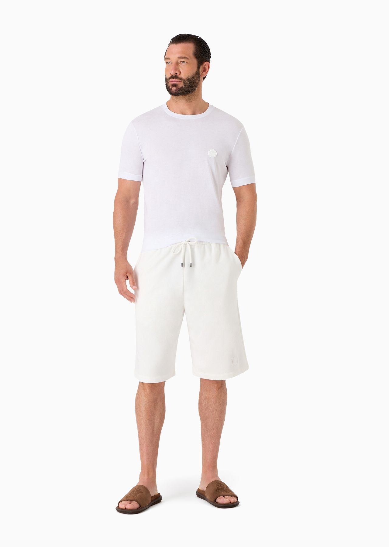 Short-sleeved Pima cotton jersey T-shirt - 4