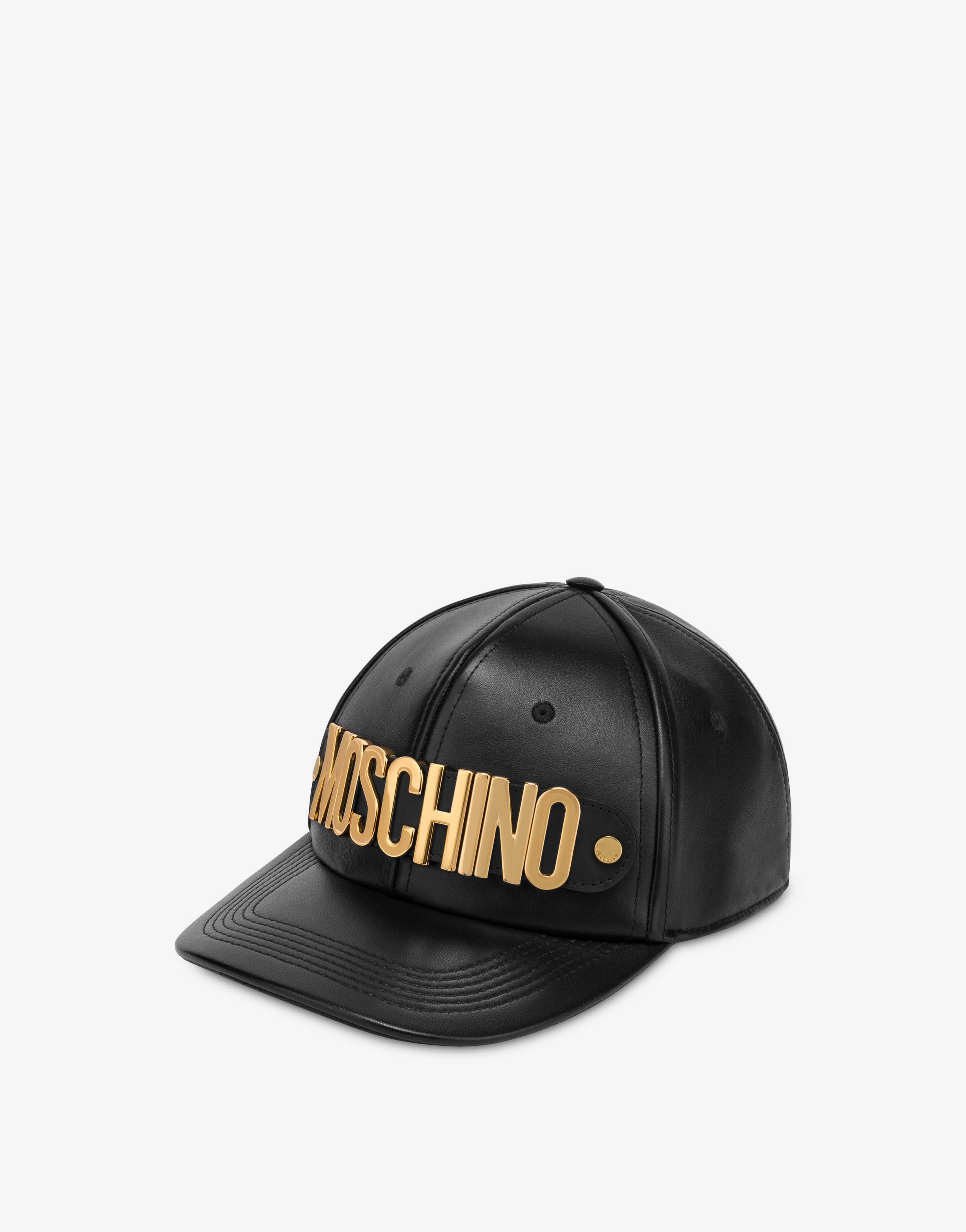 LETTERING LOGO NAPPA HAT - 3
