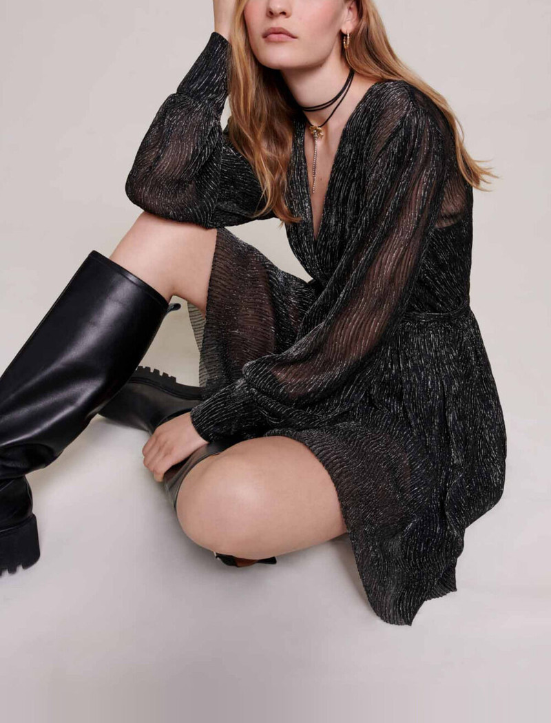 Short metallic dress 6