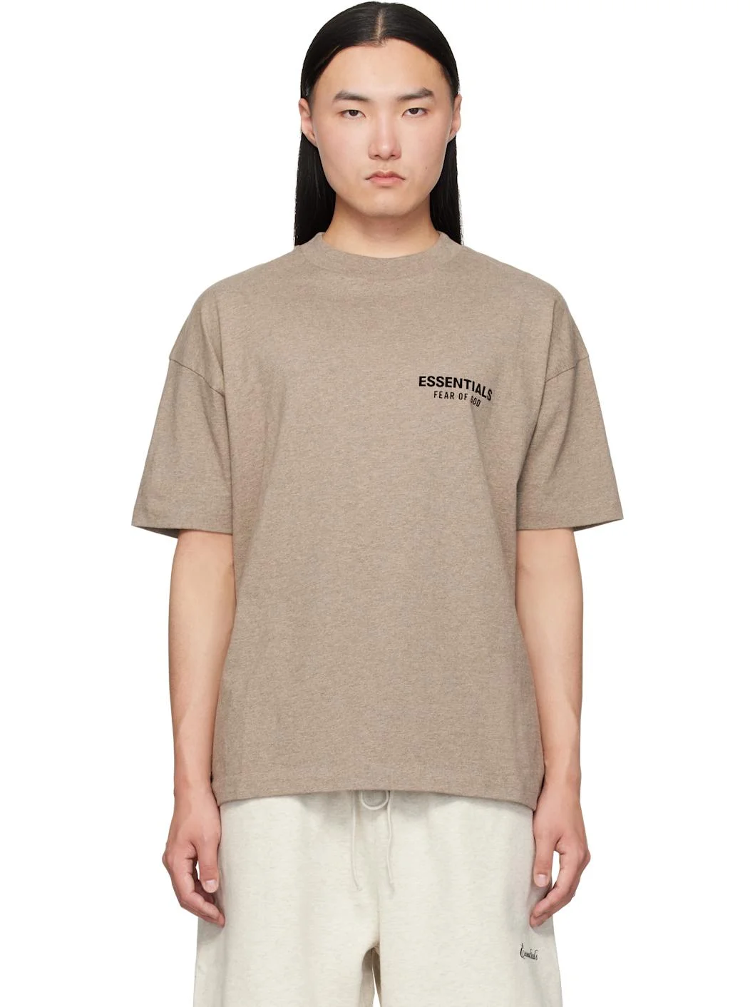 Beige Classic T-shirt - 1
