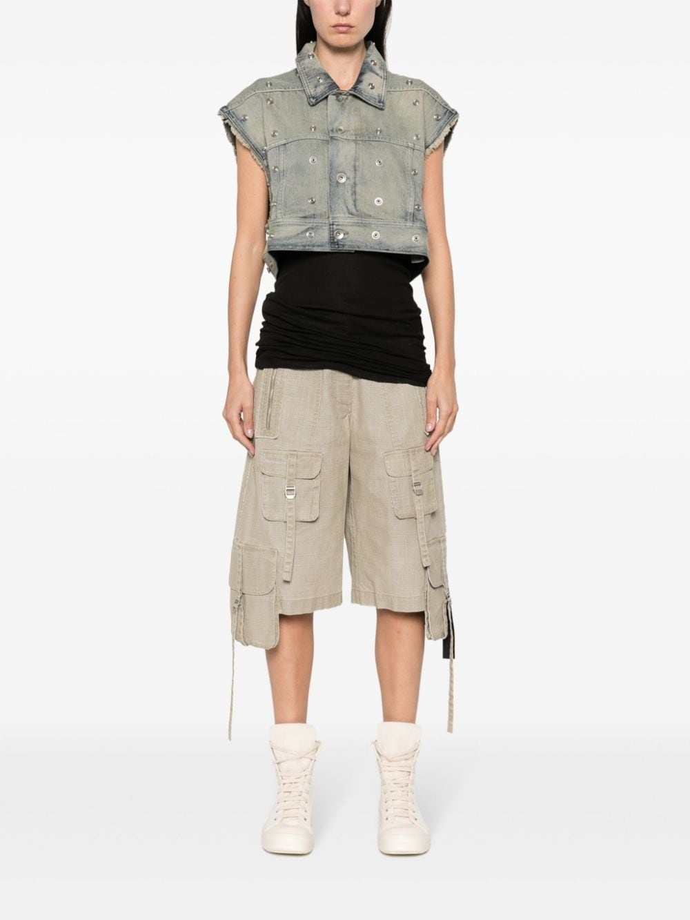 Jumbo Worker denim waistcoat - 2