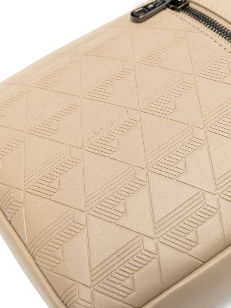 embossed-logo cross body bag 4
