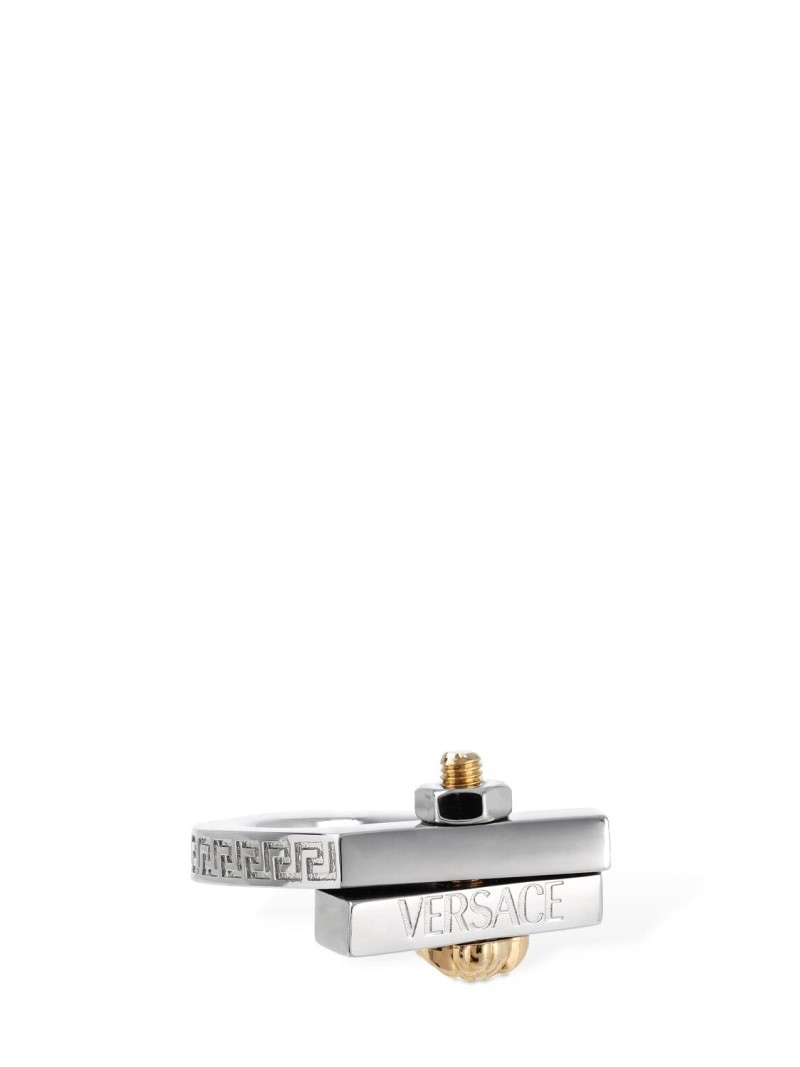 VERSACE Medusa & Greek motif ring outlook