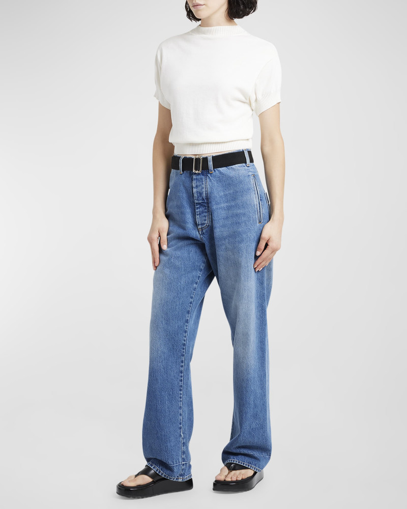 Plan C Mock-Neck Knit Top outlook