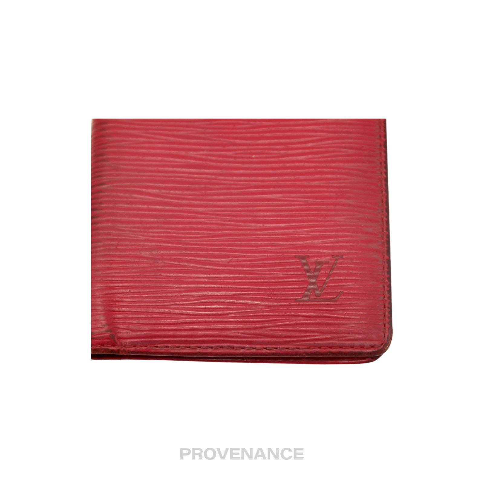 Louis Vuitton Long Wallet -  Red Epi Leather - 5