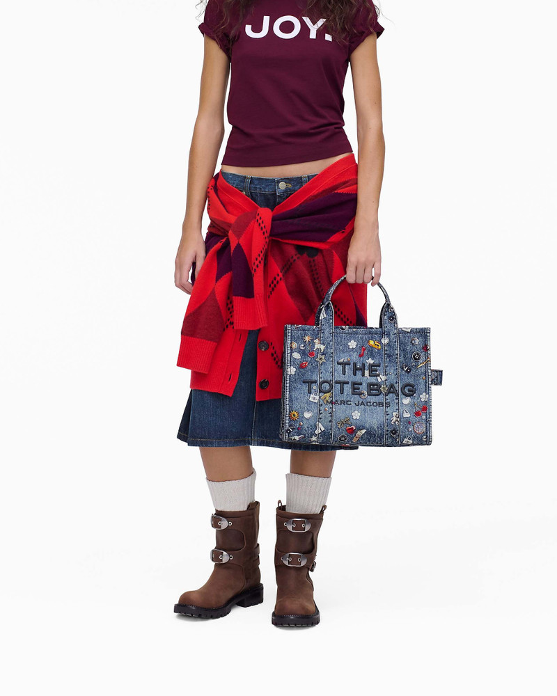 THE TROMPE L'OEIL TRINKET CANVAS MEDIUM TOTE BAG 9
