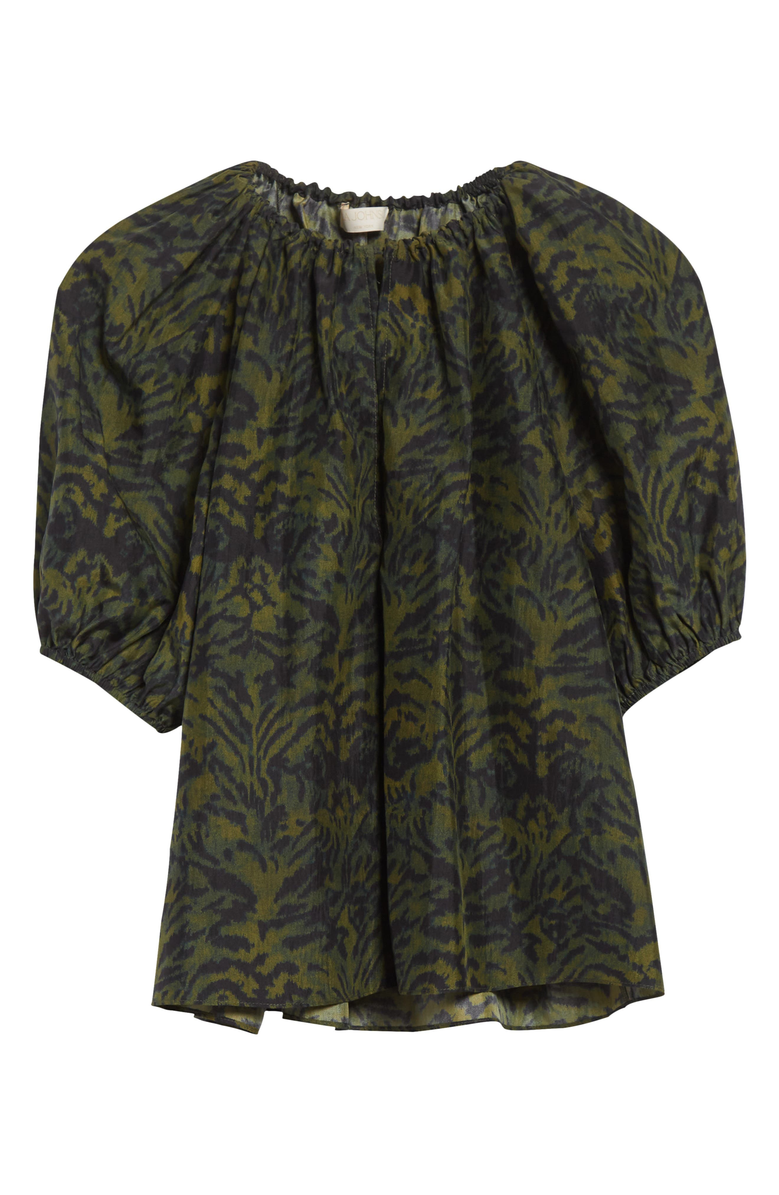 Ulla Johnson Talie Puff Sleeve Top in Desert Jasper at Nordstrom - 6