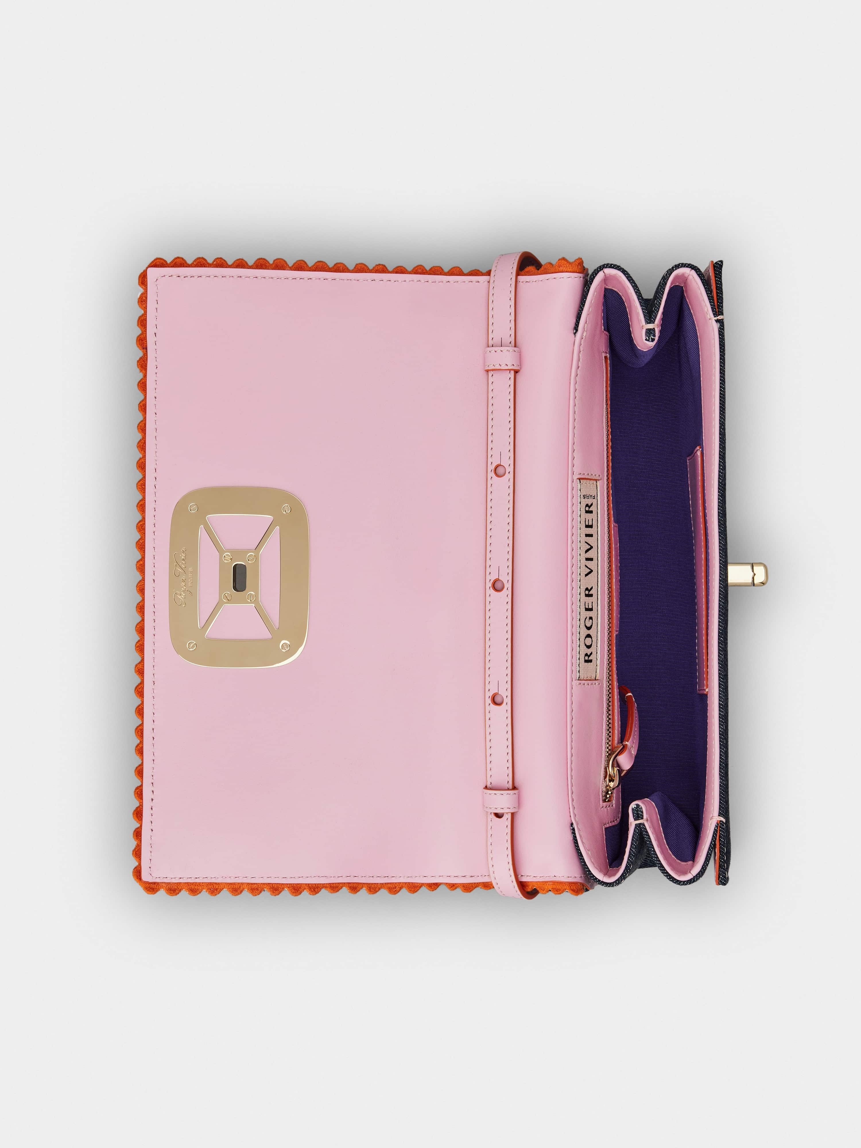 Viv' Choc Funky Bag in Denim - 6