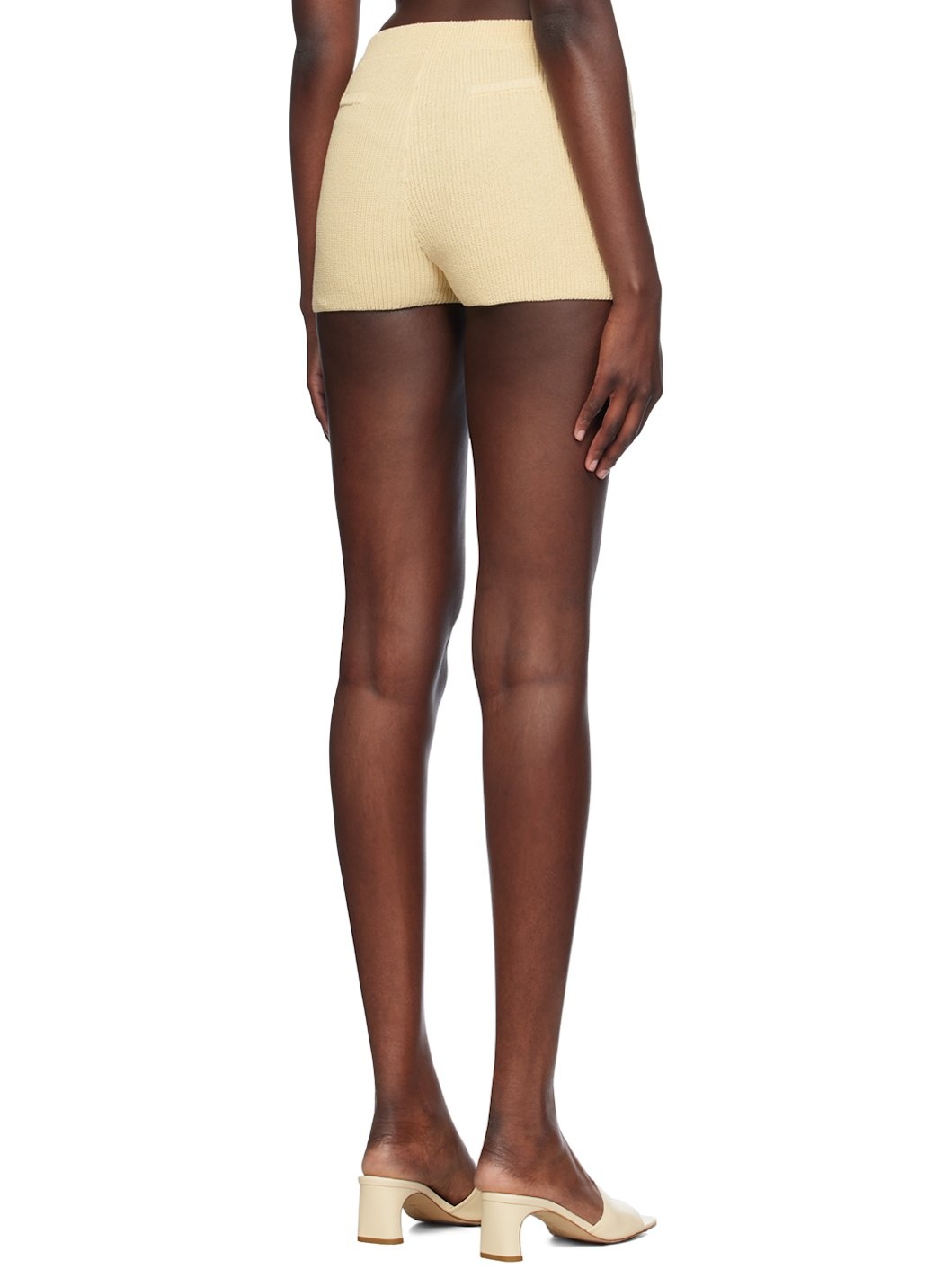 Beige Lysi Shorts - 3