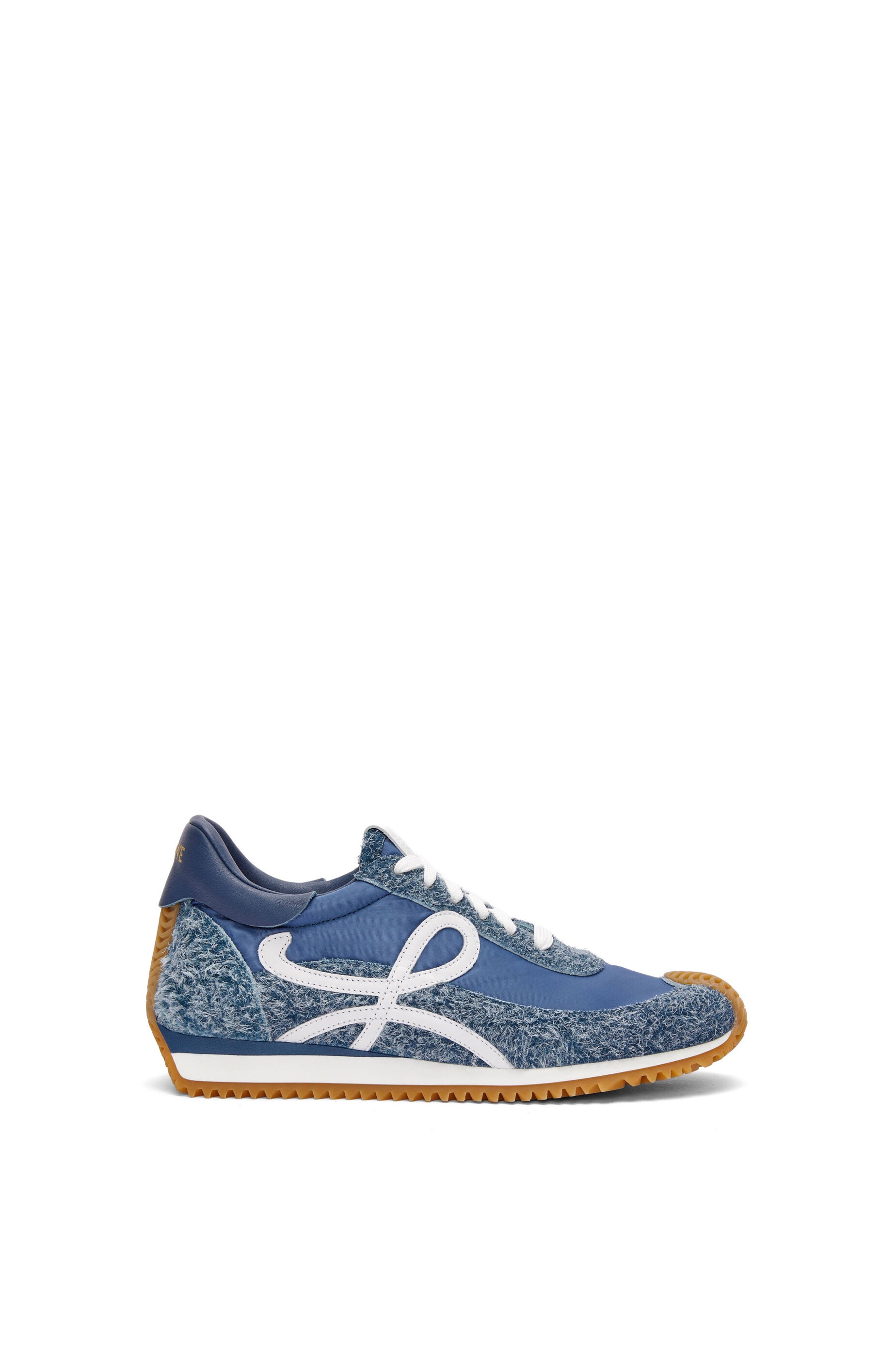 Flow Runner in nylon and brushed suede - 1